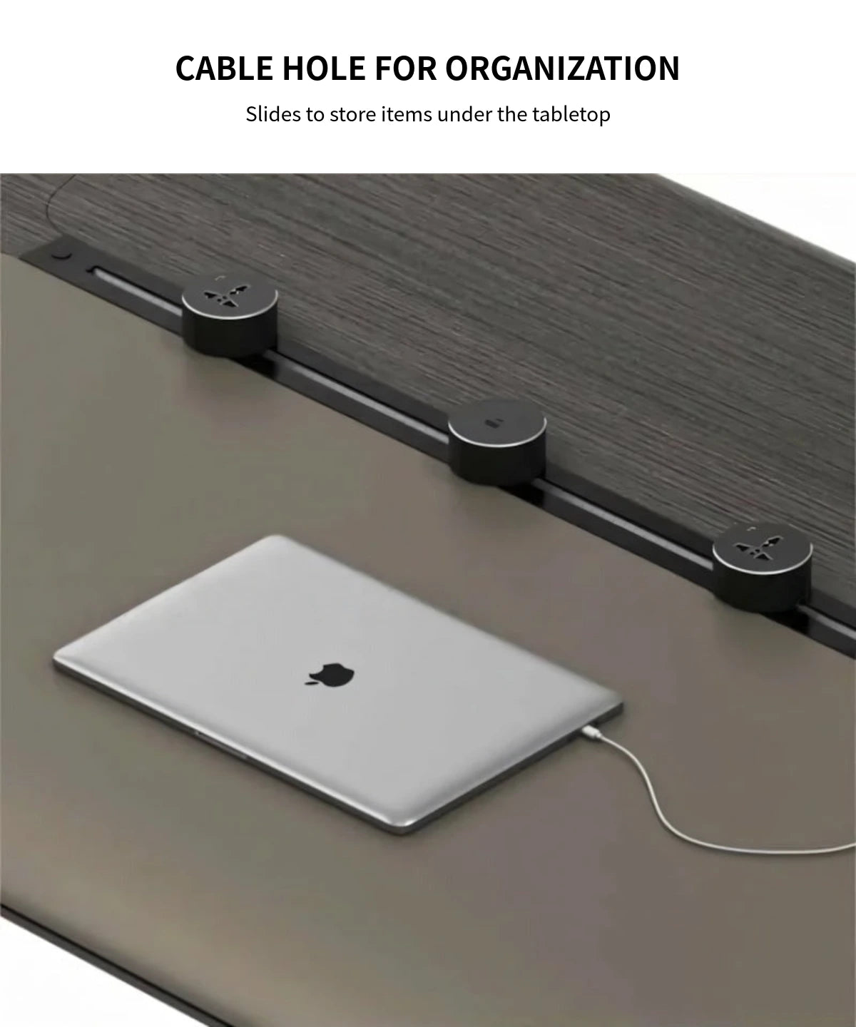 Modern Executive Desk 28-144 in Wide with Curved & Lumbar Support for Home Office — Detail image 2