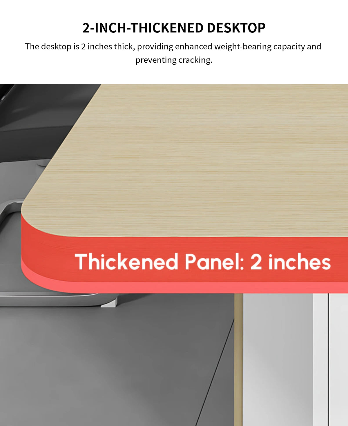 Rectangular Conference Table with Cable Management, Lumbar Support & Transaction Counter — Detail image 4