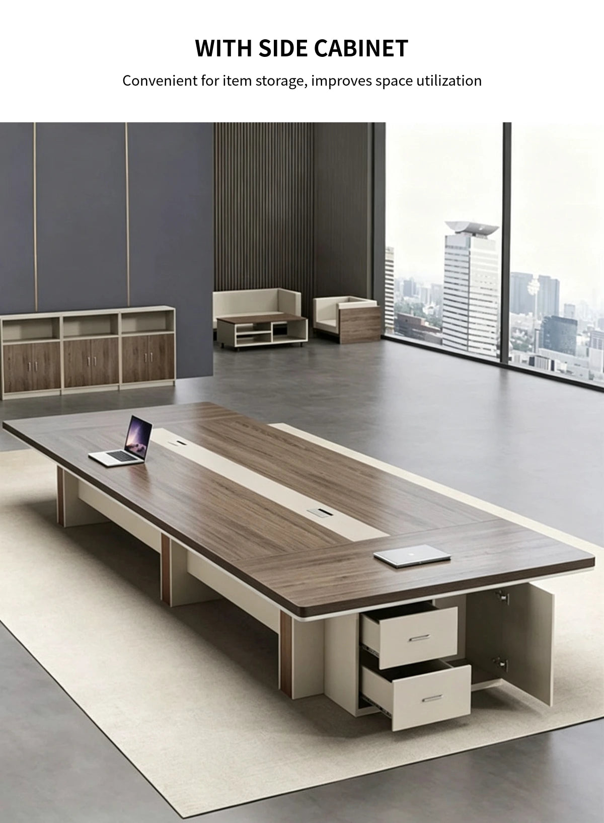Customizable Luxury Durable Multifunctional Conference Table — Detail image 3
