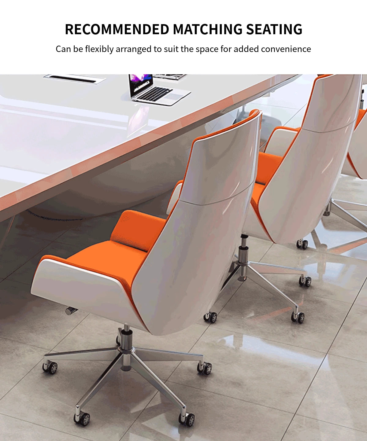 Modern Conference Table 23-236 in Wide (1.9-19.7 ft) for Meeting Room — Detail image 5