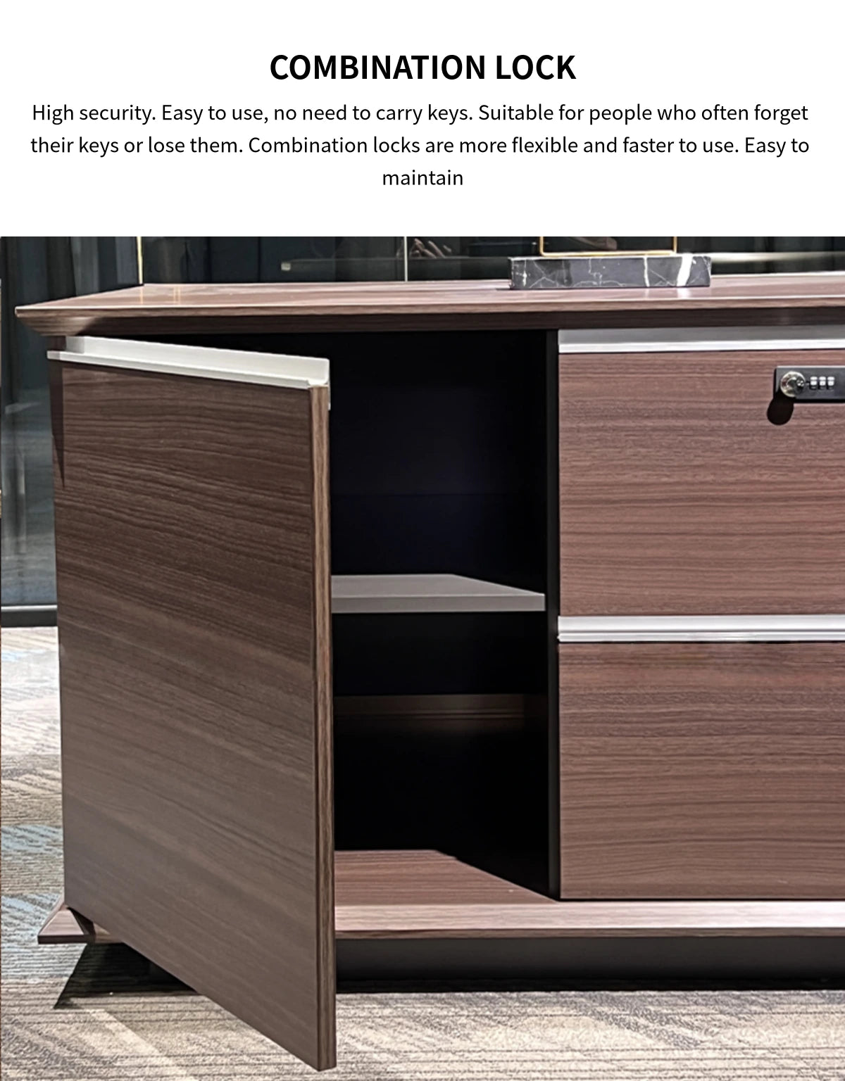 Customizable Luxury Durable Professional Executive Desk — Detail image 6