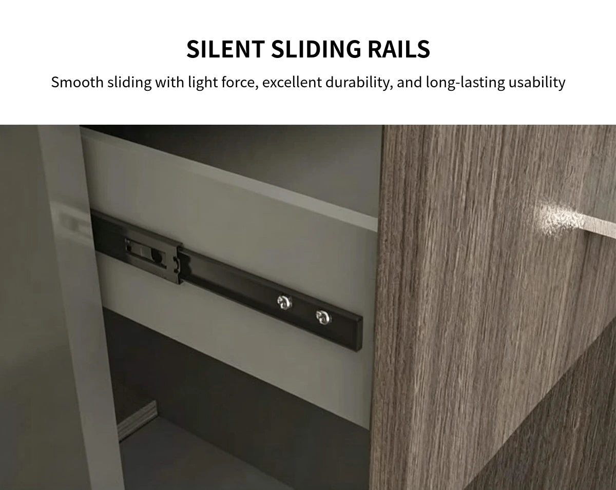 Rectangular Reception Desk with Lumbar Support & Transaction Counter for Office Lobby — Detail image 5
