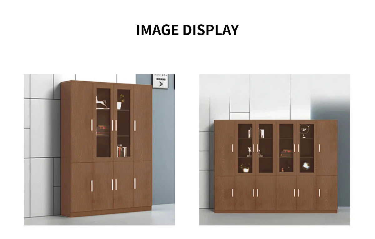 File Cabinet 79 in Tall with Solid Wood for Office — Detail image 6
