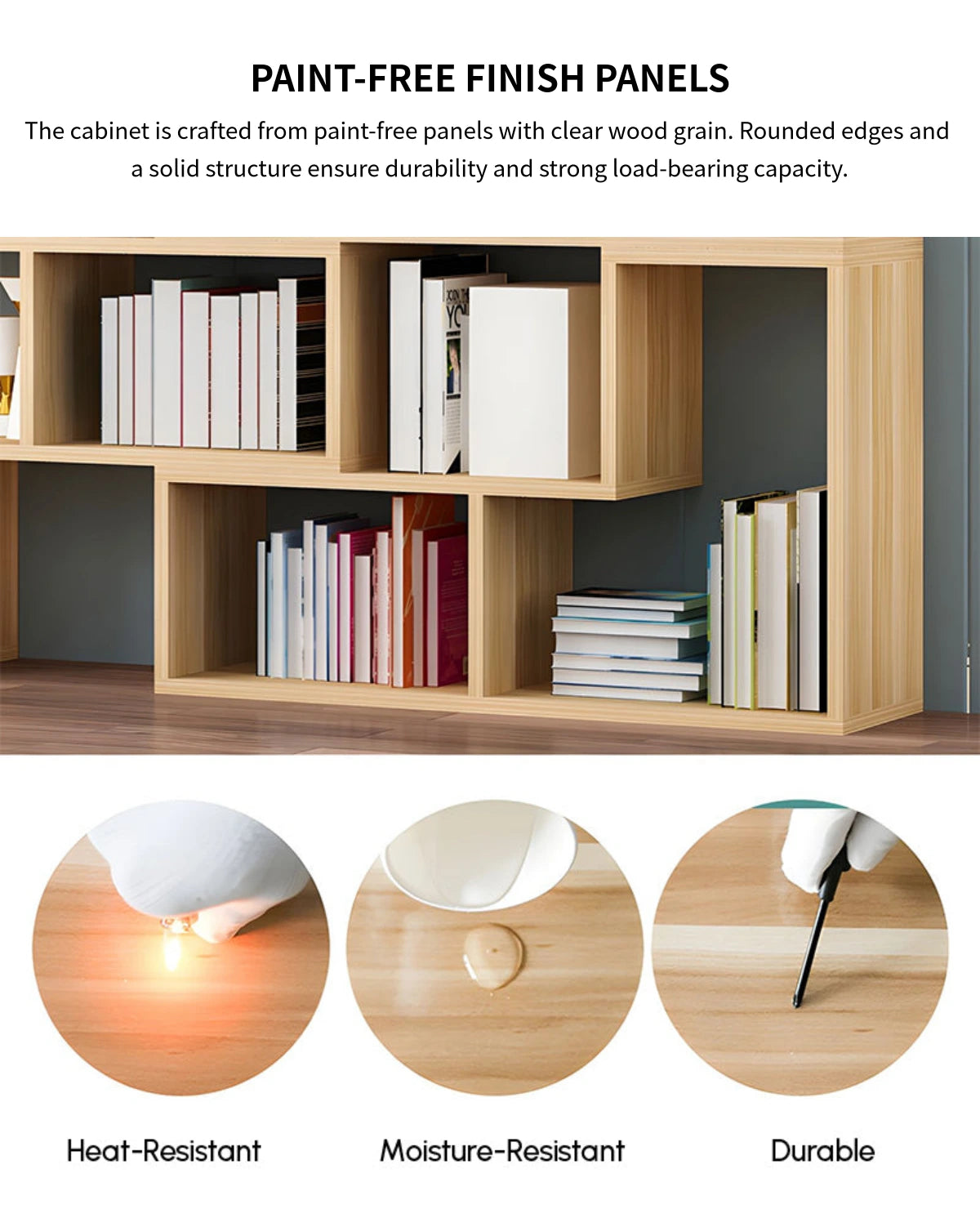 File Cabinet 71 in Tall with Curved for Office — Detail image 2