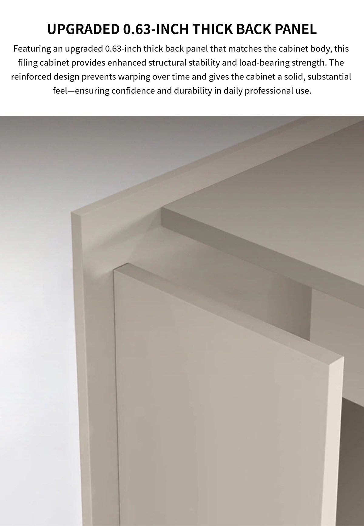 File Cabinet 79 in Tall with LED Lighting for Office — Detail image 3