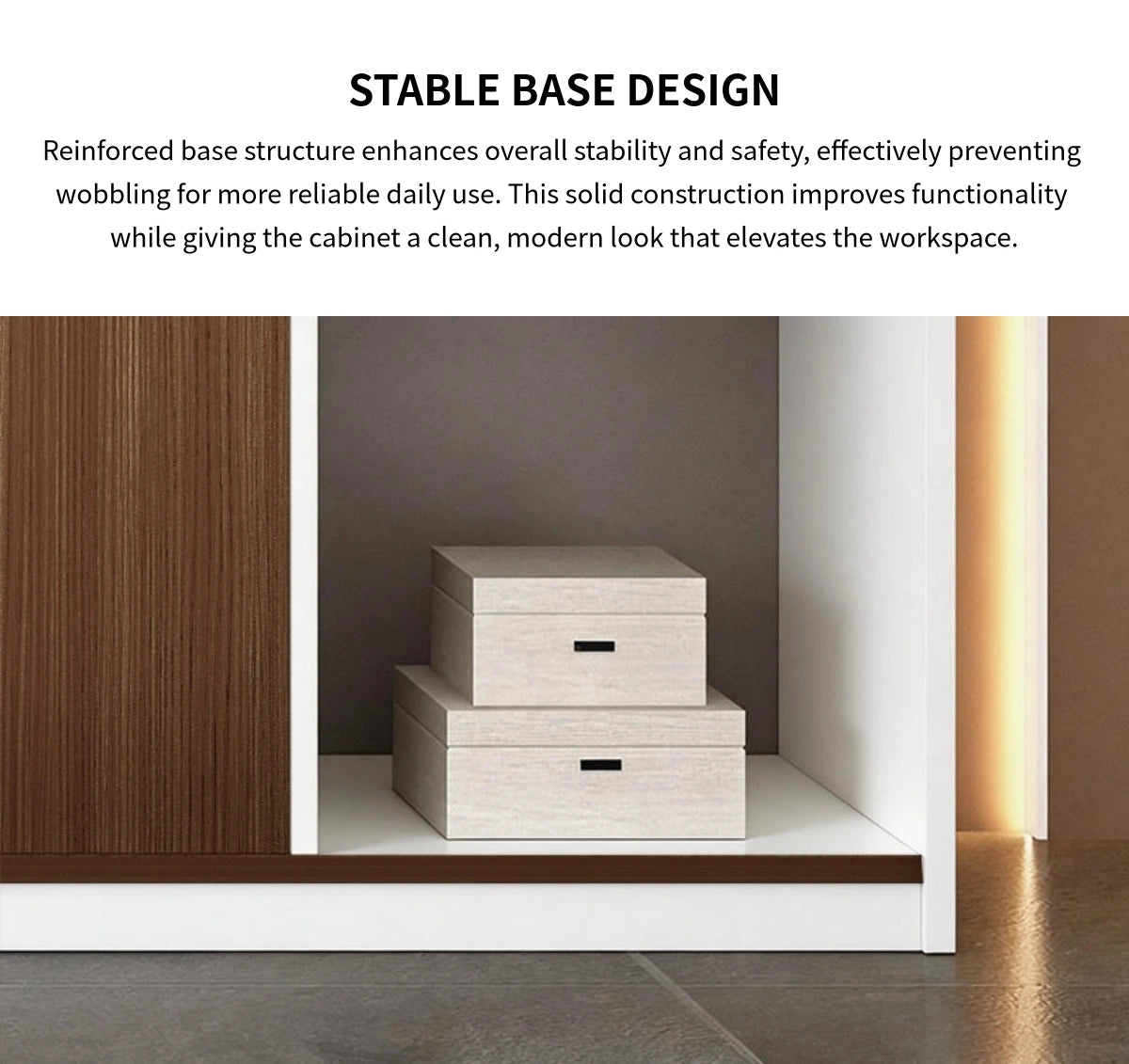 File Cabinet 79 in Tall with Soft-Close for Office — Detail image 6