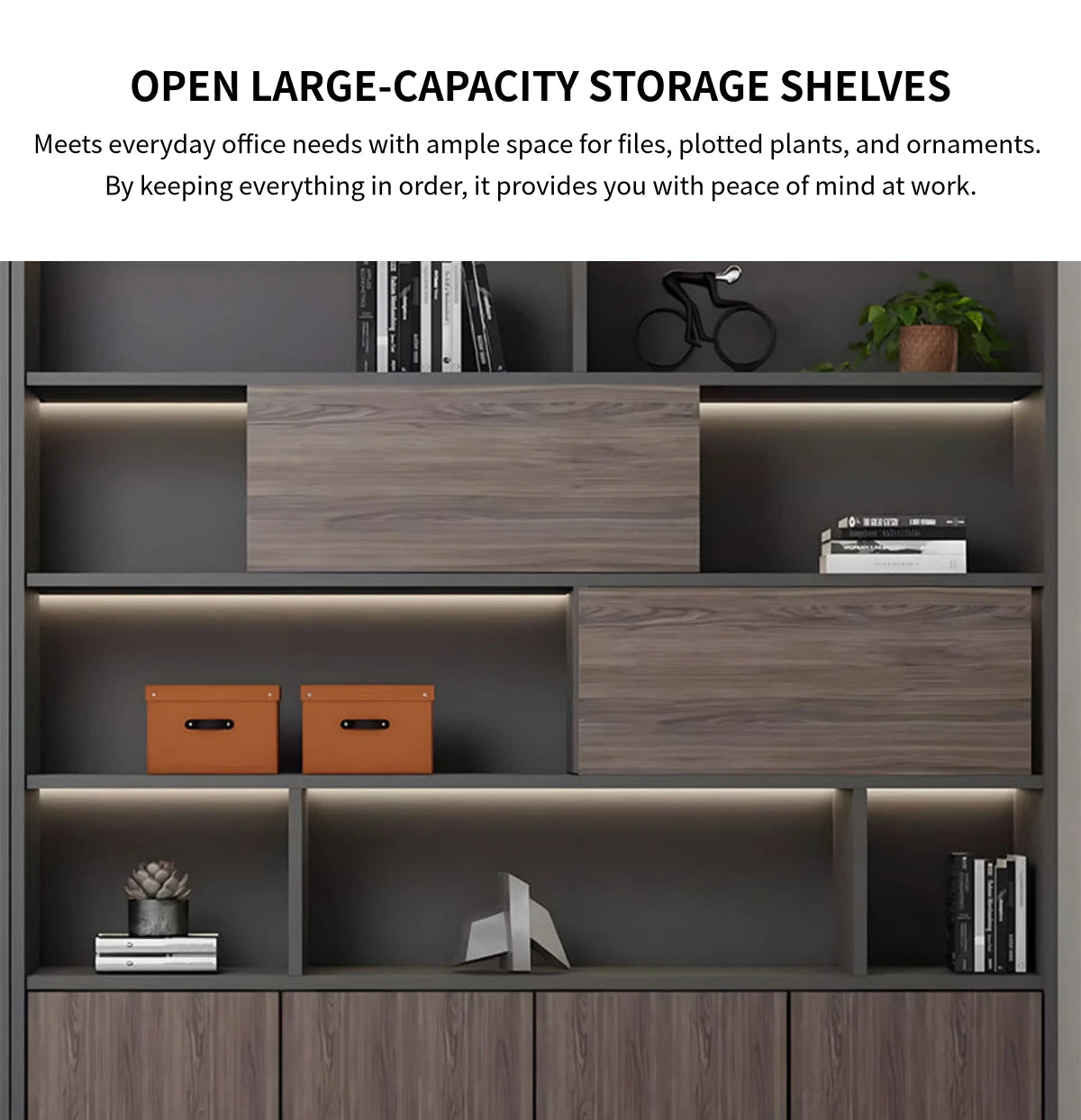 File Cabinet 79 in Tall with Modular for Office — Detail image 5