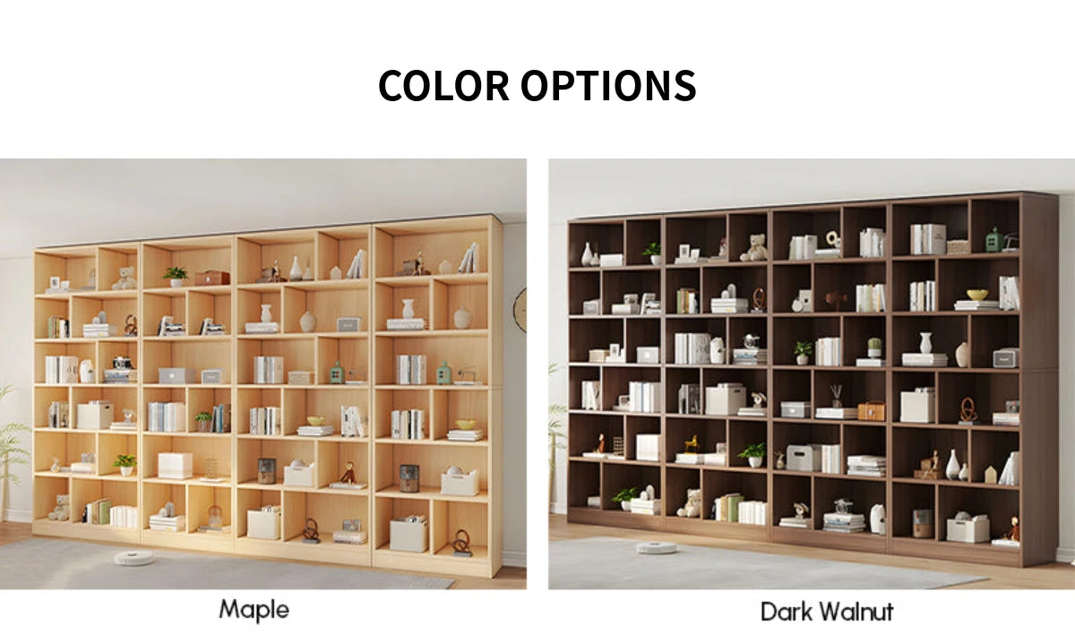 File Cabinet 87-94 in Tall with Solid Wood, Adjustable Shelves & Modular for Office — Detail image 8