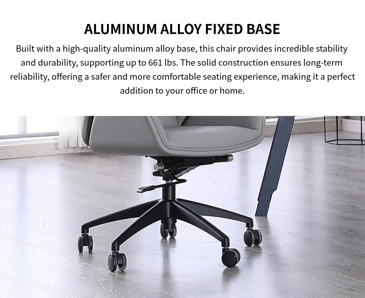 Luxurious Sleek Ergonomic Office Chair with Neck Support & Recline Function for Executive & Home Use BGY-107 — Detail image 8
