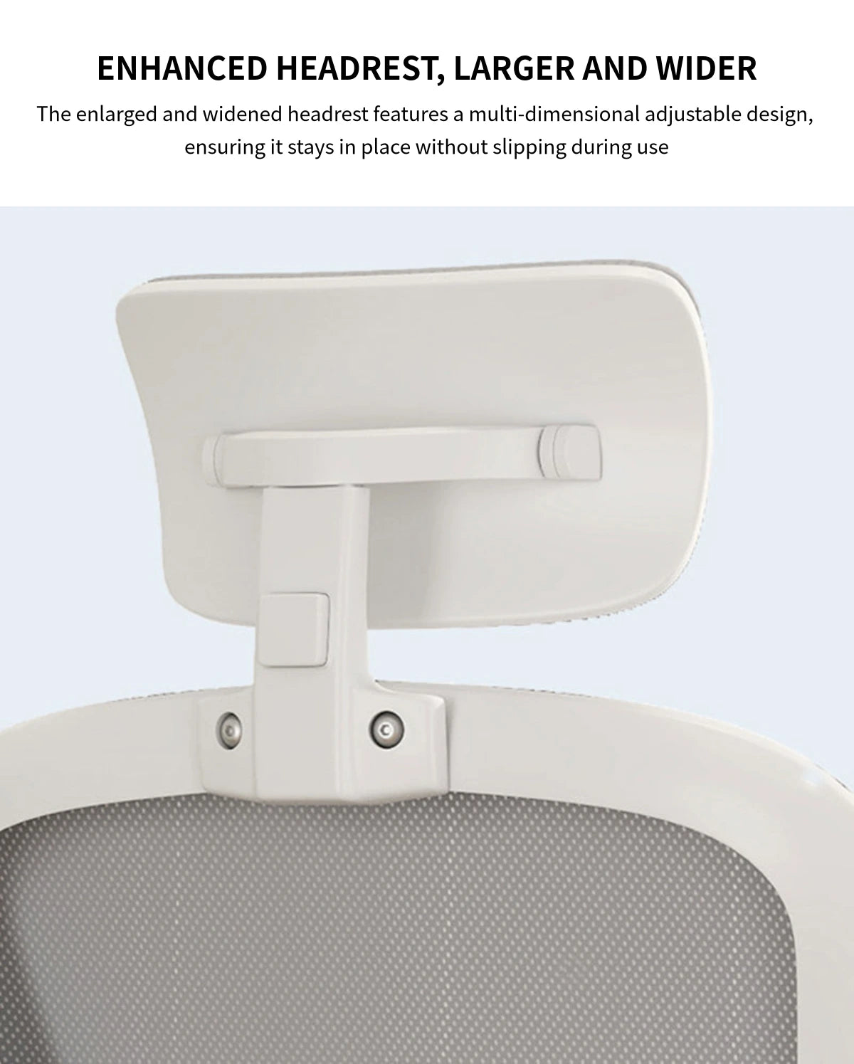 Mesh Ergonomic Office Chair with Lumbar Support, Swivel & Breathable Mesh for Home Office — Detail image 5