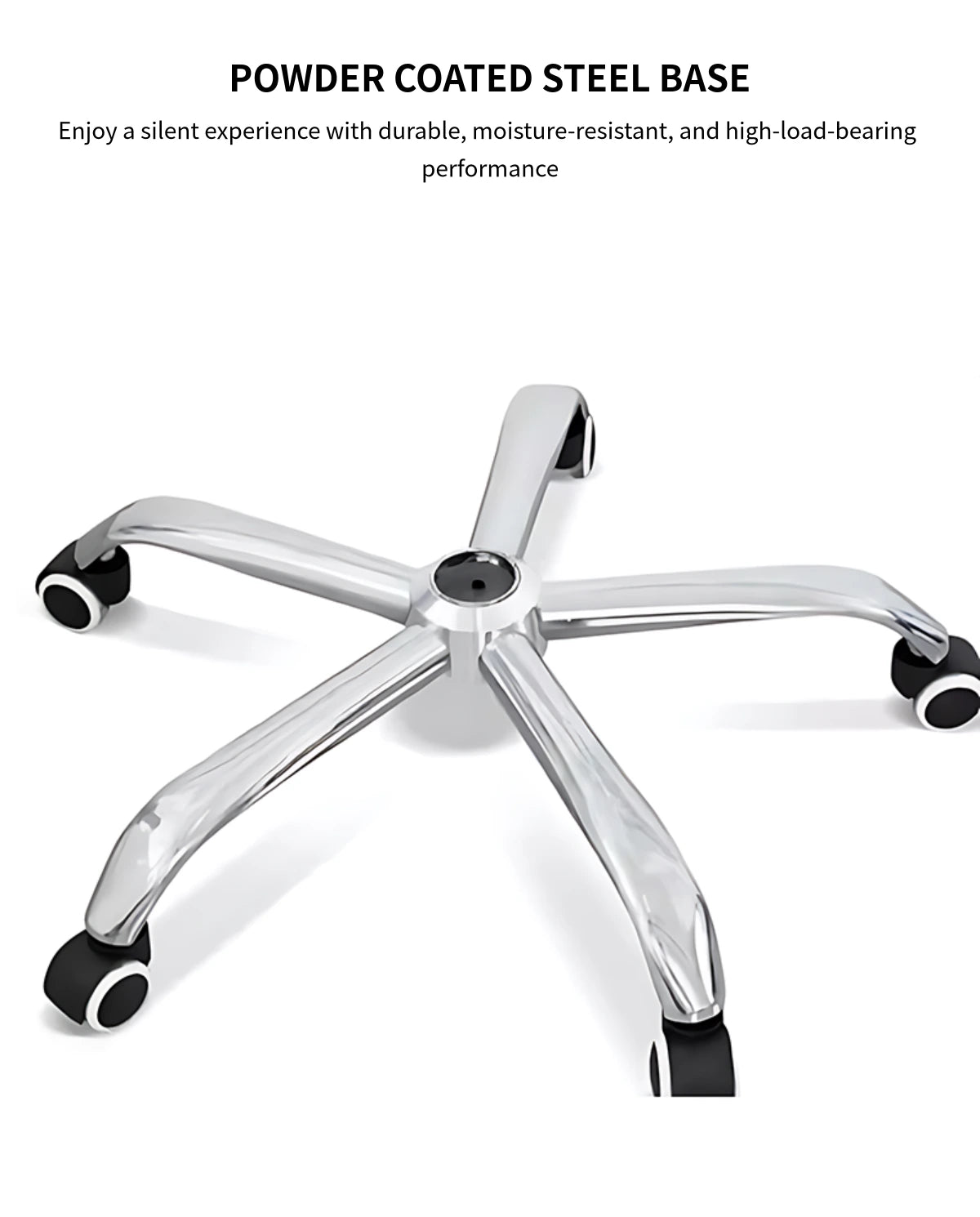 Mesh Ergonomic Office Chair with Curved, Breathable Mesh & Lumbar Support — Detail image 9