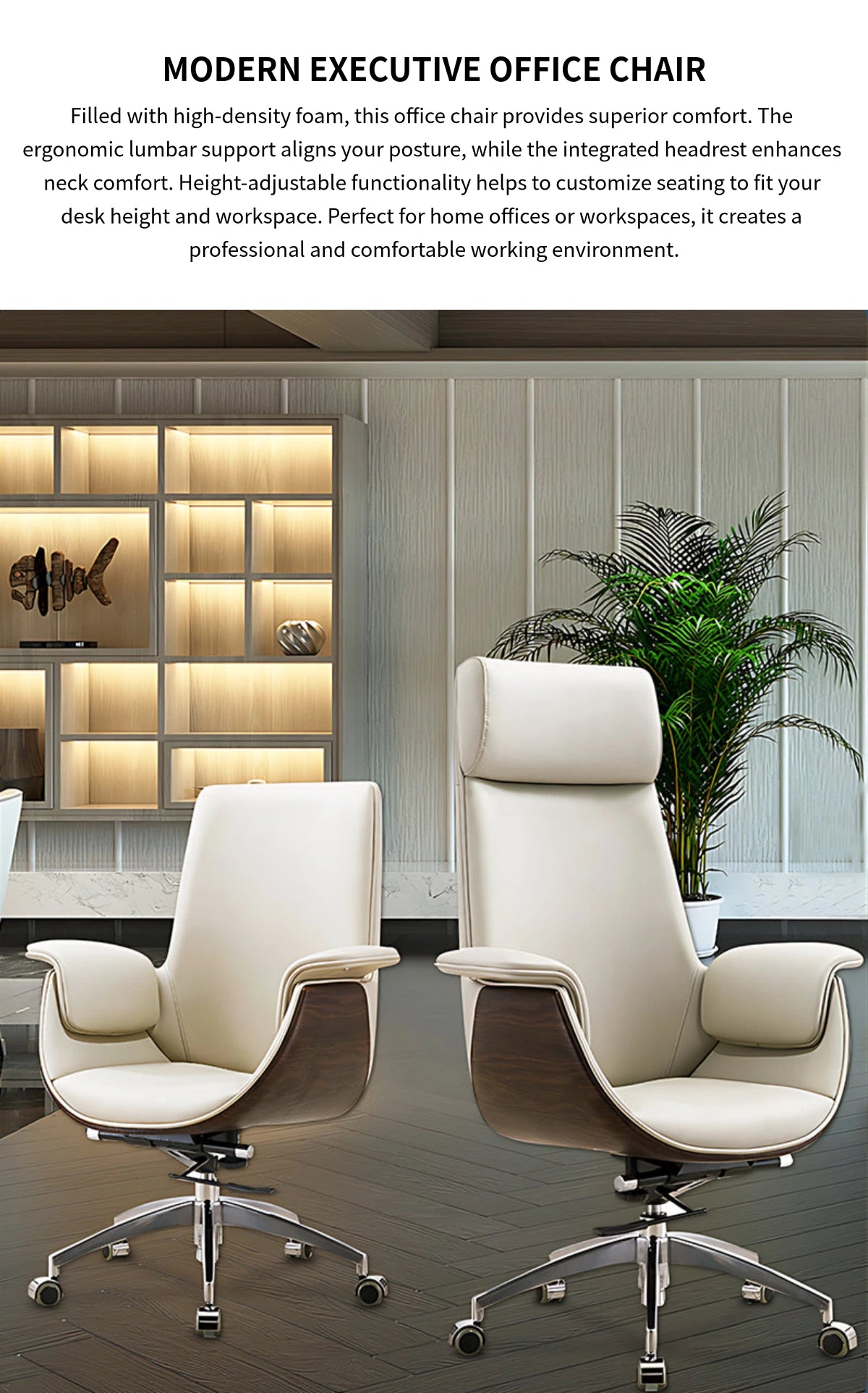 Executive Ergonomic Office Chair — Detail image 1