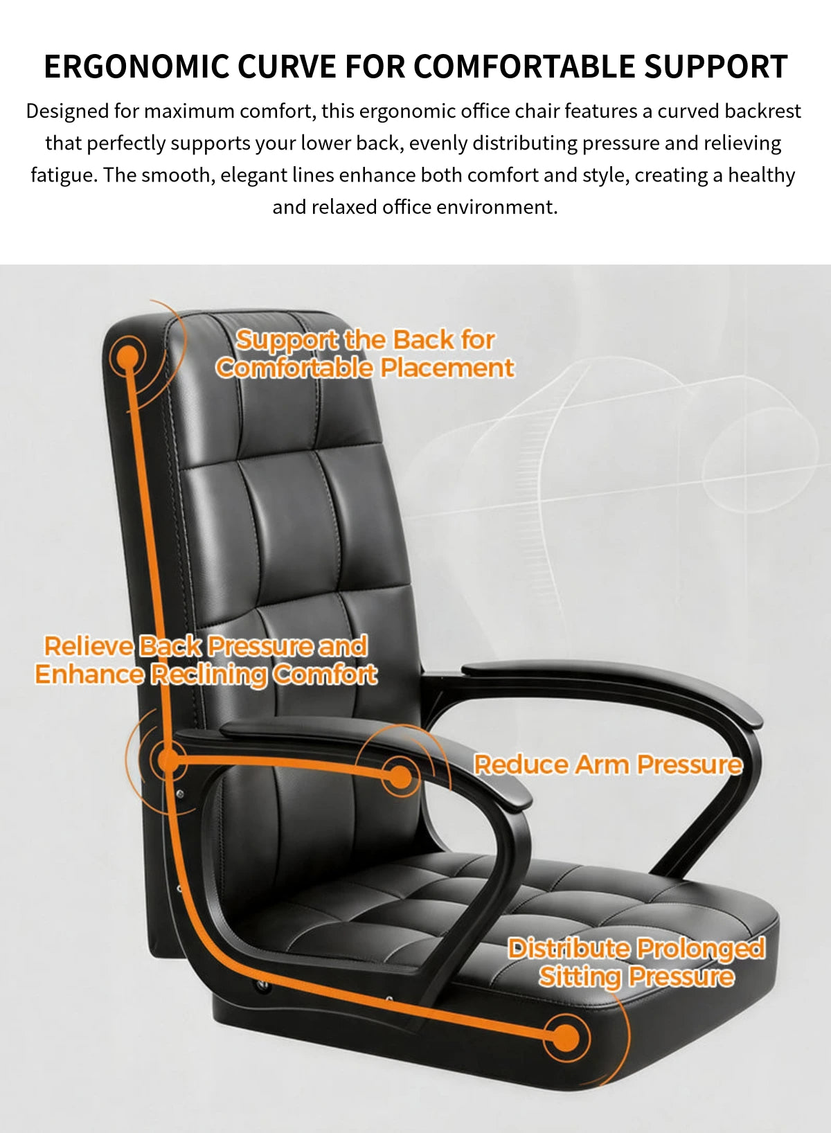 Ergonomic Mesh Office Chair — Detail image 5