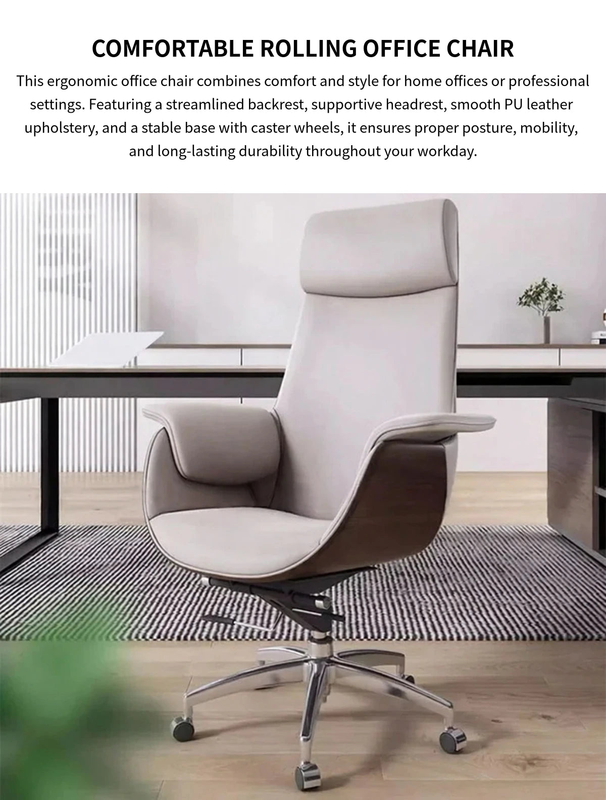 Executive Office Chair, Reclining — Detail image 1