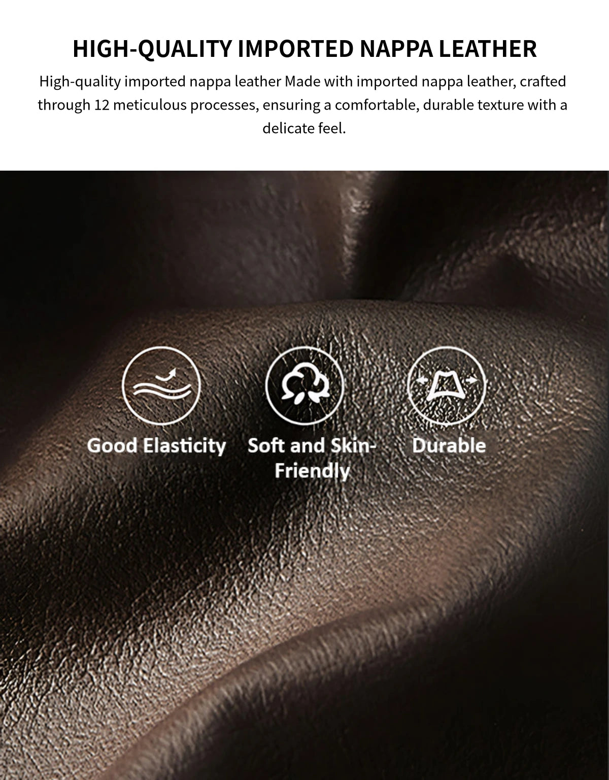 Nappa Leather Executive Office Chair — Detail image 2