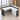 Office Workstation Desk with Side Storage, Folding & Privacy Panel for Home Office