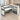 Office Workstation Desk with Privacy Panel, Cable Management & Mobile Pedestal