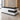L-Shaped Reception Desk with Keyboard Tray & Lockable for Salon
