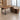 L-Shaped Office Desk with Cable Management & Lockable for Home Office