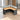 Modern Office Desk with Built-In Outlets, Cable Management & Glass Top for Home Office