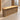 Round Reception Desk 47-118 in Wide with Keyboard Tray, Rattan & Solid Wood for Salon