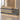 Modern Reception Desk 71-94 in Wide with LED Lighting, Lockable & Loft for Office Lobby