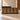 Curved Reception Desk with Keyboard Tray, Rattan & Lockable for Office Lobby