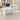 Oval Reception Desk 39-55 in Wide with Lockable & File Drawers for Salon