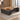 Modern Executive Desk with Round, Cable Management & Side Storage for Home Office