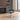 Modern Executive Desk 22-126 in Wide with Curved & Cable Management for Home Office