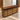 Round Reception Desk 47-118 in Wide with Keyboard Tray, Rattan & Solid Wood for Salon