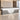 Curved Reception Desk 39-181 in Wide with Dual-Tone, Lockable & File Drawers for Retail