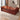 Modern Executive Desk with Solid Wood, Round & Cable Management for Home Office