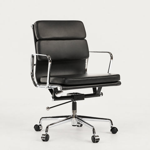 Ergonomic Office Chair 19 in Wide with Lumbar Support for Executive Office