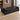 Modern Executive Desk with Solid Wood, Round & Cable Management for Home Office