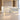 Curved Reception Desk 79-126 in Wide with LED Lighting, Lockable & Keyboard Tray