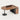 Round Office Desk with Built-In Outlets, Lockable & Solid Wood for Hom