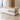 L-Shaped Reception Desk with Keyboard Tray & Lockable for Salon