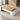 L-Shaped Executive Desk with Side Storage & Privacy Pa