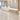 Modern Reception Desk with Keyboard Tray, Lockable & File Drawers for Office Lobby