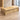 Modern Executive Desk with Solid Wood, Round & Cable Management for Home Office
