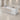 L-Shaped Reception Desk with Dual-Tone, Keyboard Tray & Lockable for Hotel Lobby