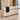 Modern Reception Desk 39-118 in Wide with Keyboard Tray for Office Lobby