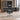 Modern Executive Desk with Cable Management, Side Storage & Walnut for Home Office