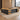 L-Shaped Executive Desk with Cable Management & Side Storage