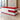 L-Shaped Reception Desk with Keyboard Tray & Lockable for Salon