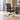 L-Shaped Executive Desk with Side Storage & Privacy Pa