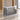 Salon Reception Desk 31-87 in Wide with Stainless Steel & Cable Management for Salon