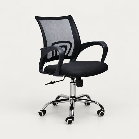 Mesh Ergonomic Office Chair with Swivel, Breathable Mesh & Lumbar Support for Home Office