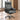 Modern Executive Desk with Curved, LED Lighting & Side Storage for Home Office